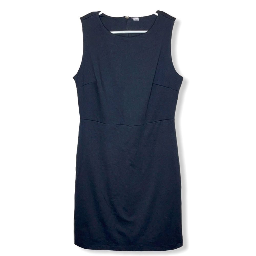 NWT Old Navy Black Fitted Sheath  Sleeveless Dress